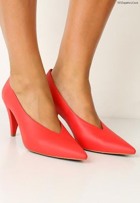 Zapatos De Tacón Rojos Zapatos De Tacon Zapatos Zapatos Tacon Comodos