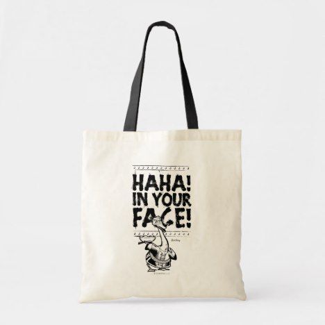 Mr Ping Haha In Your Face Tote Bag Zazzle 2019