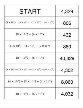expanded form using exponents worksheets
Expanded Form With Exponents Dominoes Train | Products ... expanded form using exponents worksheets
Expanded Form With Exponents Dominoes Train | Products ...