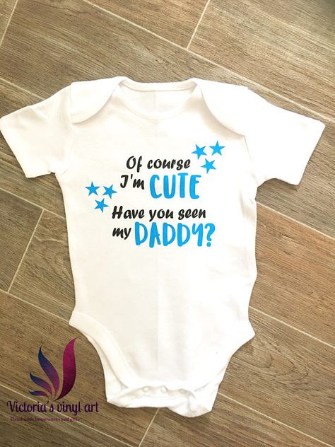 I Love My Daddy Embroidered Baby Sleepsuit Gift Dad Father Day