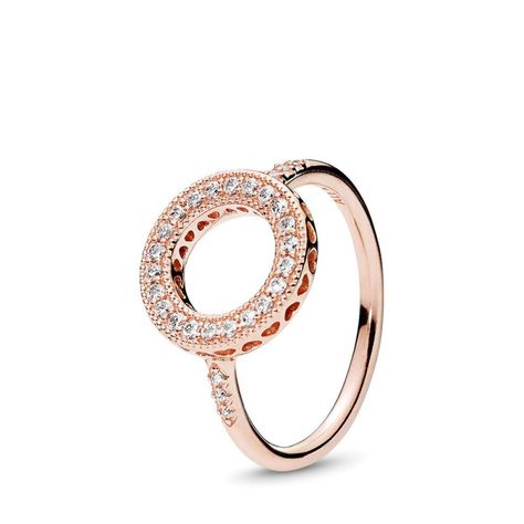 anello pandora cuore rosa anello pandora cuore rosa