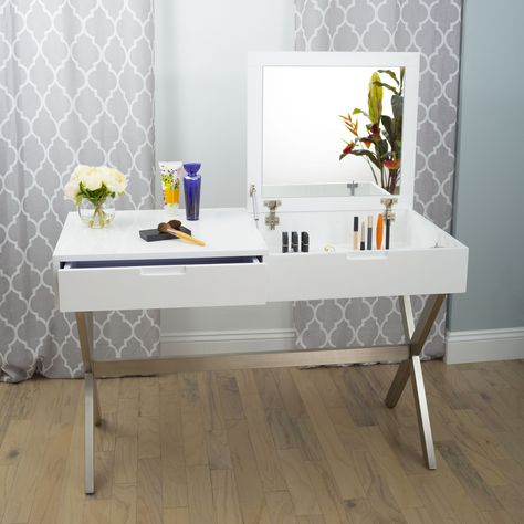 A Little Vanity Goes Long Way Doubling As Chic Work A Little Vanity Goes Long Way Doubling As Chic Work