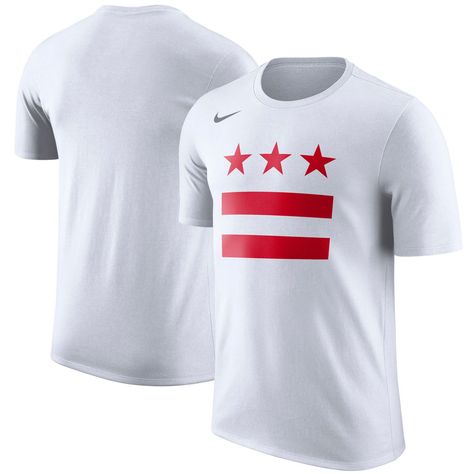 Men S Nike White Washington Wizards City Edition Essential Performance T Shirt Nike T Shirt Mens Nike Men Mens Shirts