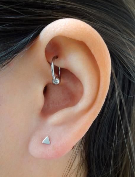 Tiny Triangle Stud Earrings Rose Gold Triangle Earrings Sterling Silver Triangle Earrings Micro Triangle Earring Geometric Triangle