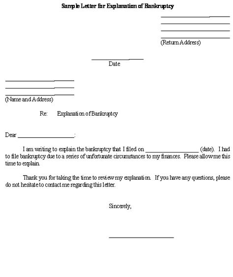 sample letter for explanation bankruptcy template business legal - generic affidavit sample letter for explanation bankruptcy template business legal - generic affidavit