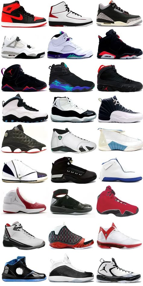 all michael jordan shoes in order