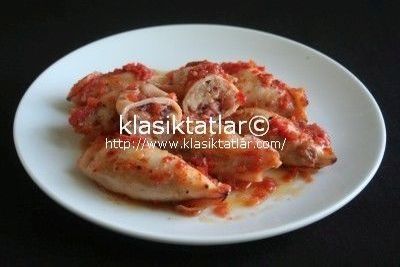 Kalamar Dolmasi Yemek Gida Yemek Tarifleri