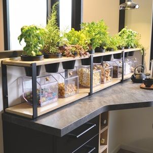 Reclaimed Wood Cafe Style Kitchen Shelves Etageres En Bois Diy