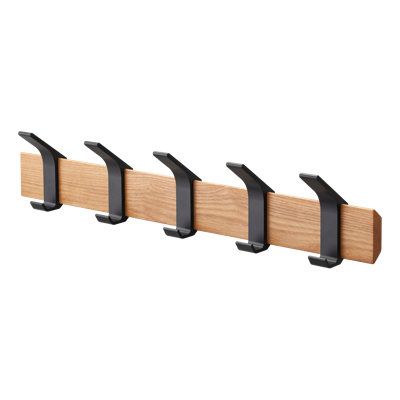 Rin Wall Mounted Coat Rack In 2022 Hanger Wall Mounted Coat Hanger, Walnut Wall Mounted Coat Rack