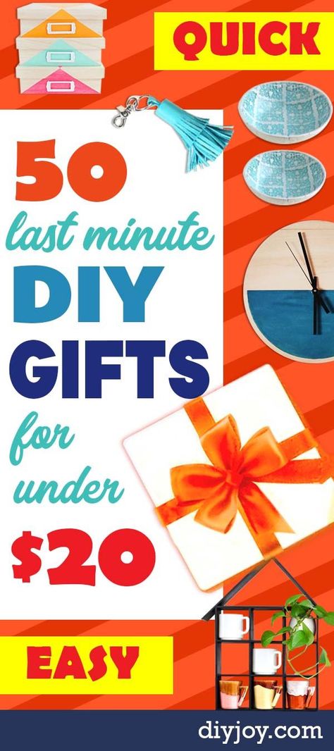 50 Last Minute Diy Gifts To Make For Under 20 Diy Gifts To Make
