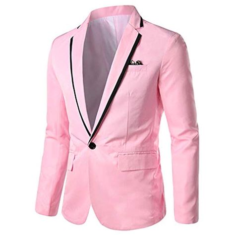 Costume Gar/çon Blazer Slim Fit Un Bouton D/écontract/ée F/ête Mariage Veste