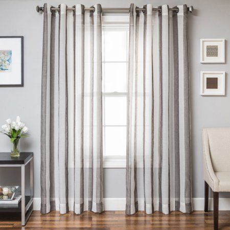 Madera Grommet Top Window Panel Gray Curtains Sheer Curtain Panels Madera Grommet Top Window Panel Gray