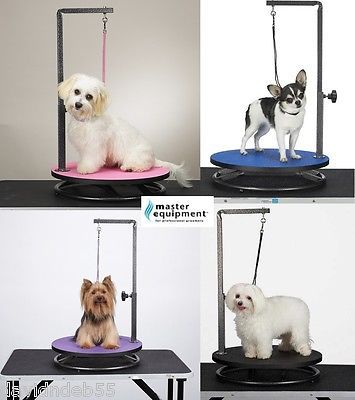 Round Rotating Small Pet Dog Cat Pro Grooming Table Arm Clamp Loop U Pick Color Training Obence Round Rotating Small Pet Dog Cat Pro, Round Grooming Table For Dogs