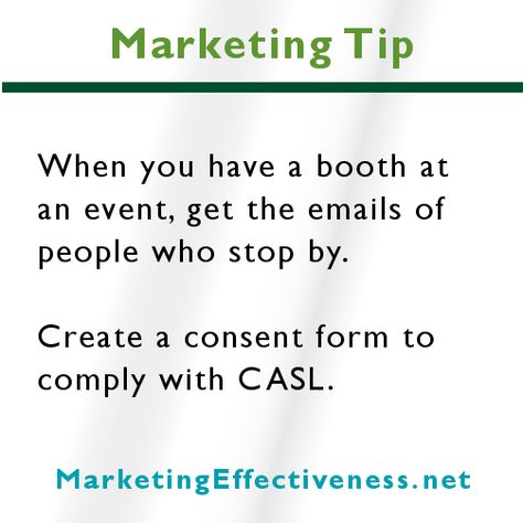 When you have a booth at an event, get the emails of people who - consent form When you have a booth at an event, get the emails of people who - consent form