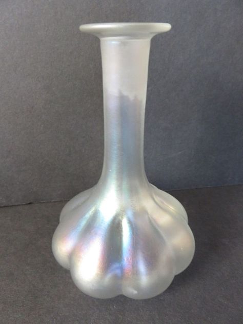 Antique Early 20thC Steuben Verre De Vintage Steuben Art Glass Perfume