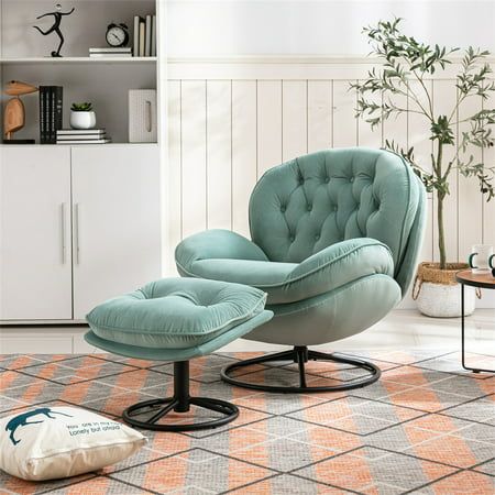 Couch chair with ottoman deals