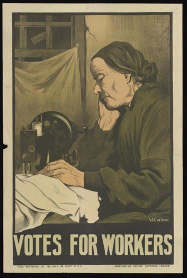 Feminism Politics Print A3 A6 Vintage Feminist Poster PANKHURST SUFFRAGETTE