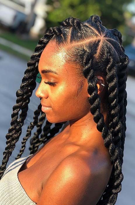 49 Senegalese Twist Hairstyles for Black Women
