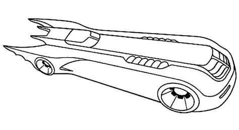 Batman BATMOBILE Car Coloring Pages #Batman BATMOBILE Car Coloring