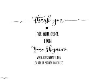 Thank You For Supporting This Small Business Stamp thank you for your order-business stamp custom rubber stamp-Custom Thank You Stamp