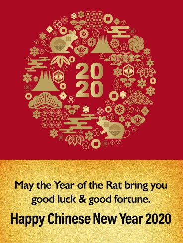 Chinese New Year Cards 2020 rat year Cards Red Packet Red EnvelopePTH Chinese New Year Cards 2020 rat year Cards Red Packet Red EnvelopePTH