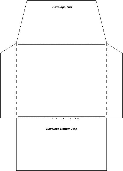 Free Printable Card/Envelope Templates: | Викрійки, Схеми, Ескізи