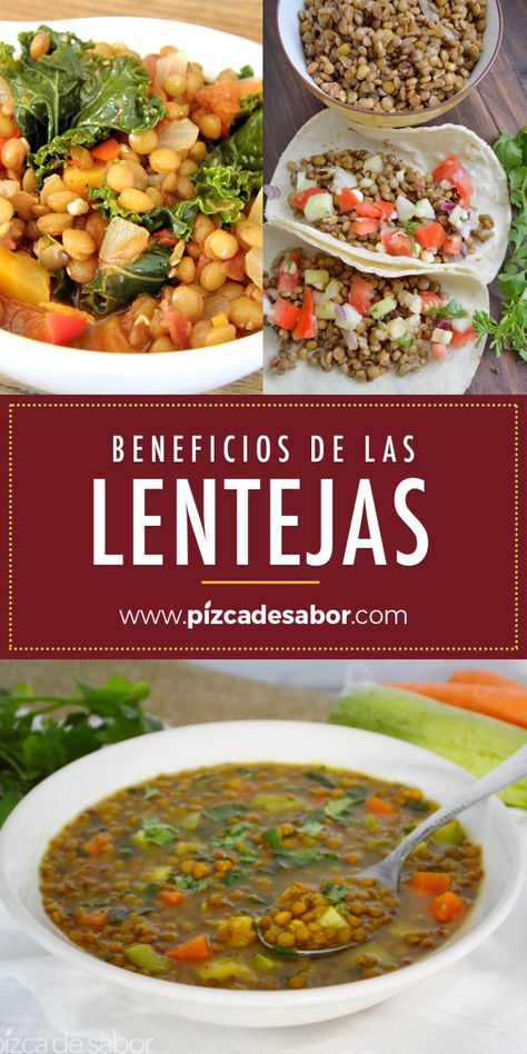 62 Ideas De Lentejas Lentejas Recetas Vegetarianas Comida