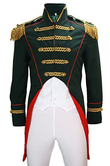 M&G Atelier Soldat Napoleon Kostüm Jacke Gr. 46 Mottoparty Karnevalskostüm Soldat Napoleon Damen Jacke Uniform Fasching