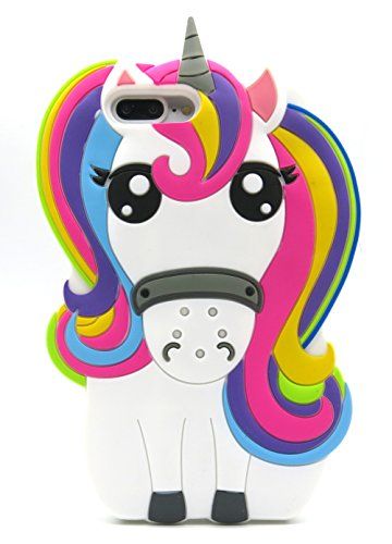 coque iphone 4 licorne kawaii silicone