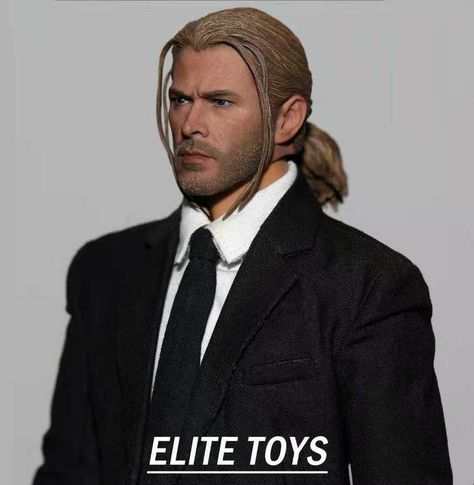 ELITE TOYS 1//6 Thor Head Sculpt Head Carving Avenger Figure for 12/" Male Body