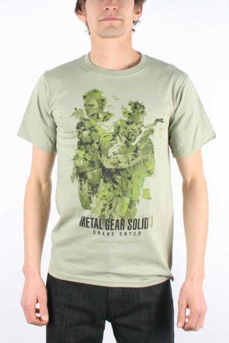 FOX HOUND GROUP LOGO T-SHIRT Metal Game Gear MGS Snake Eater PC Solid T Shirt