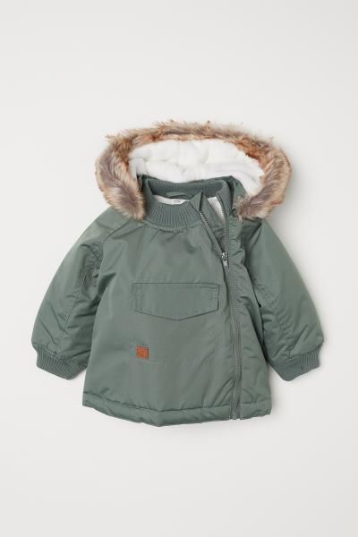 Vattert outdoorjakke Kakigrønn BARN | H&M NO | Barneklær Vattert outdoorjakke Kakigrønn BARN | H&M NO | Barneklær