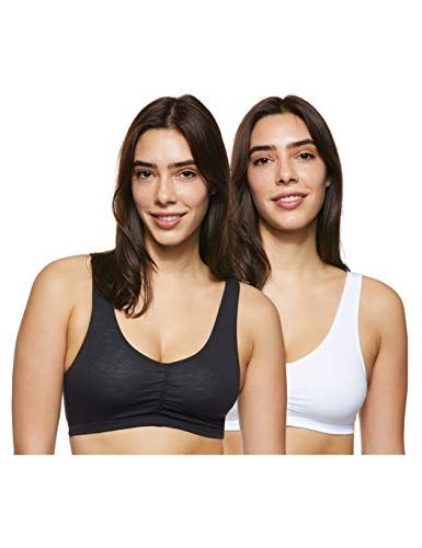 Hanes Women S Comfort Blend Flex Fit Pullover Bra 2 Pack Hanes Sports Bra Outfit Sports Women Women S Sports Bras