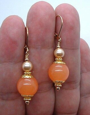 Vintage Orange And Black Enamel Multi Dangle Clip Earrings Ebay Aaa Vintage Earrings Clip On Earrings Earrings Black Enamel