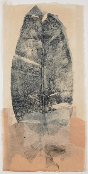 Original monotype print Urban interventions 7