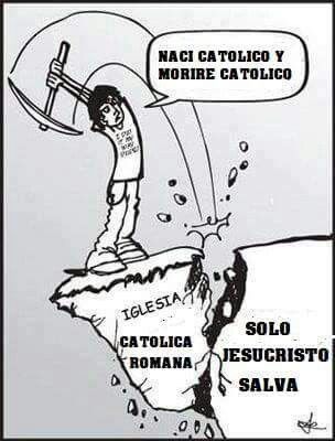 La Religion No Salva Solo Jesucristo Christian Cartoons Apologetics Christian Comics