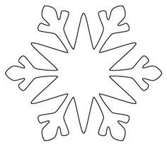 christmas snowflake templates