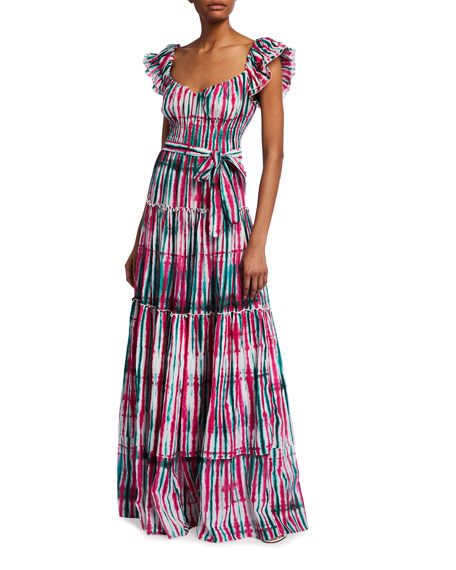 Diane von Furstenberg Lexie Silk-Blend Maxi Dress