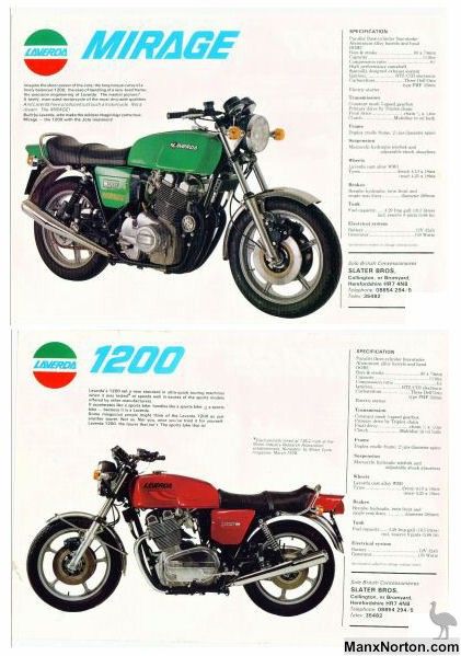Laverda Motorcycles 1980s Laverda Motorcycles 1980s