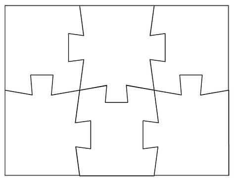 Puzzle Pieces Template Paper, Crafts \ Ornaments Pinterest - puzzle piece template Puzzle Pieces Template Paper, Crafts \ Ornaments Pinterest - puzzle piece template