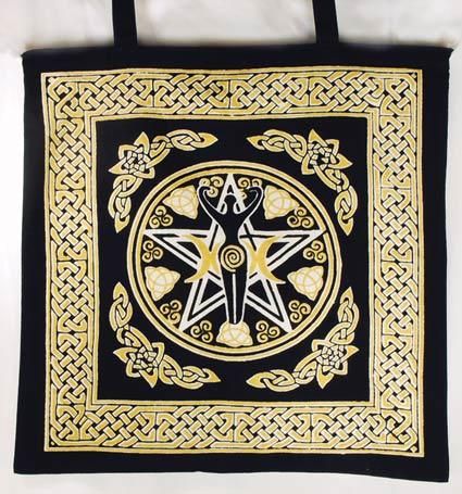 AzureGreen RB74OM Om Tote Bag by AzureGreen AzureGreen RB74OM Om Tote Bag by AzureGreen