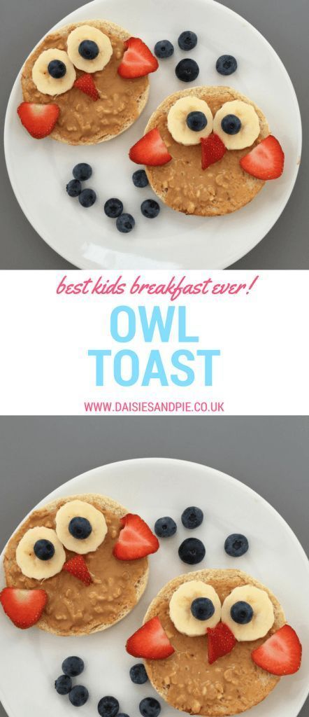 Healthy Breakfast Ideas For Kids Images/Pictures Wise Owl Toast Recipe In 2020 Breakfast For Kids Healthy Breakfast For Kids Kids Cooking Recipes