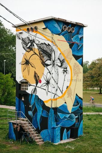 Fabio Petani In Imola Bologna As Part Of The T A G Tower Art And Graffiti Italy 2018 Patio Art Outdoor Art Street Artists<script async src=