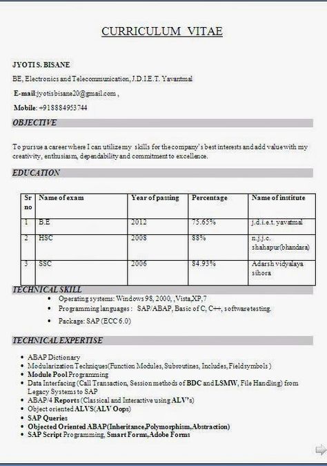 curriculum vitae template design Sample Template Example - resume format in pdf file curriculum vitae template design Sample Template Example - resume format in pdf file