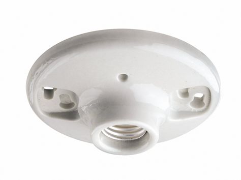 Leviton 9875 Porcelain Box Mount Incandescent Ceiling Lampholder Keyless White Light Bulb Lamp Socket Ceramic - How To Install Keyless Ceiling Lampholder Leviton 9875 Porcelain Box Mount Incandescent Ceiling Lampholder Keyless White Light Bulb Lamp Socket Ceramic - How To Install Keyless Ceiling Lampholder