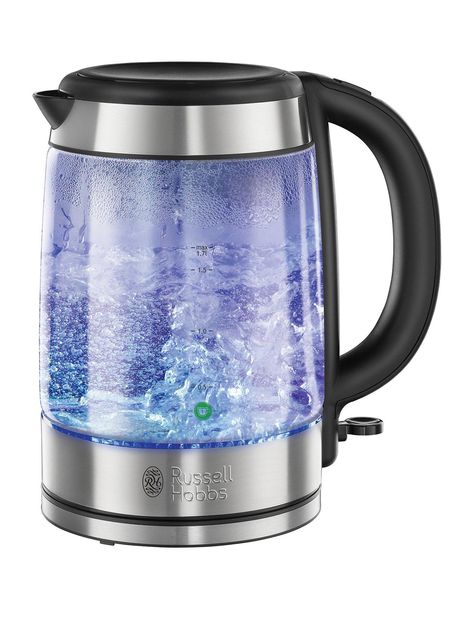 Creme//Edelstahl RUSSELL HOBBS 21672-70 Retro Vintage Cream Wasserkocher