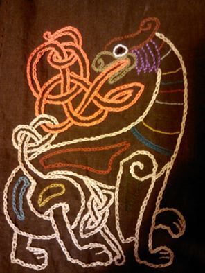 D40acb90201f45bc38a1bea56c4d3cc7 Jpg 296 394 Viking Embroidery Medieval Embroidery Viking Pattern