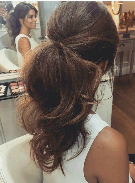 Classic Pony Tail Done Correctly Slay Pagant Fun Cute Promjew