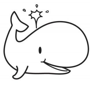 Resultado De Imagen Para Dibujos Para Colorear Ballena Dibujos