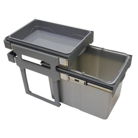 Plastique Poubelle Swing poubelle de déchets de cuisine Dust Bin Solide Poubelle Bureau Maison